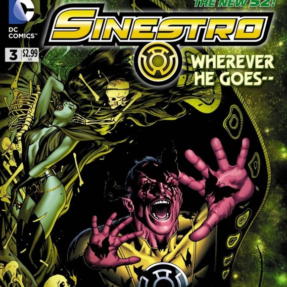Lot of 10 Sinestro DC Comics (2014-2016) VF - Picture 2 of 11